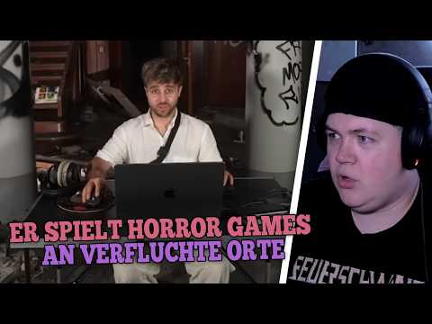 Er spielt Horrorspiele an verfluchten Orten | REAKTION