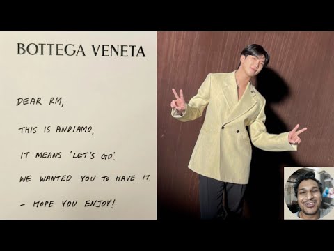 BTS RM x Bottega Veneta Fashion Show in Milan! 