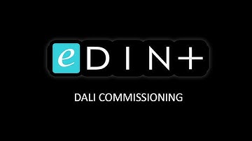 eDIN+  Dali Commissioning