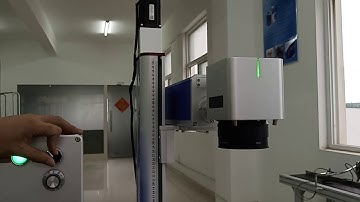 how working of motorized z axis fiber laser marking machine