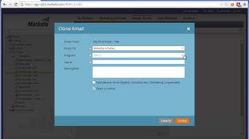 4.13 Hands on Cloning Assets | Marketo Training Course: Planning& Executing Advanced Email Campaigns