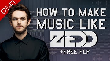 How To Make Music Like ZEDD - FL Studio Tutorial (+FREE FLP)