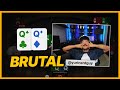 As piores BAD BEATS  de poker no Desafio 10K | Prepare o coração 😨