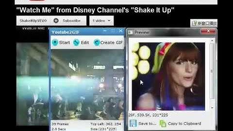 The easier way to create animated GIF from Youtube video