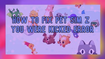 [NEW 2023] Roblox Pet Simulator X Uncopylocked | How to fix Kick error in pet sim z