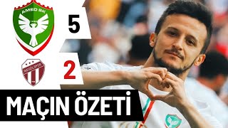 AMEDSPOR 5-2 İNEGÖLSPOR | MAÇIN ÖZETİ @Amed6Pas