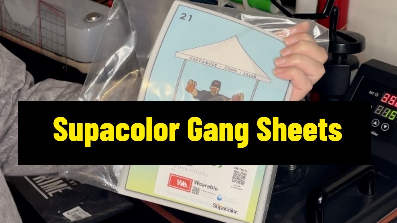 Supacolor Gang Sheet (Supagang) | Price comparison with DTF transfers