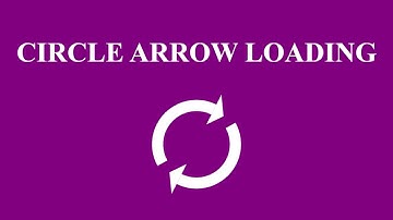 Circle Arrow Loading using HTML5 Canvas
