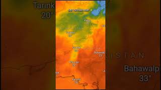 ⚠️HOT WEATHER EXPECTED   IN SINDH INCLUDING  KARACHI NEXT FEW DAYS MAX. TEMP.  FEEL LIKE 40 -44°C??