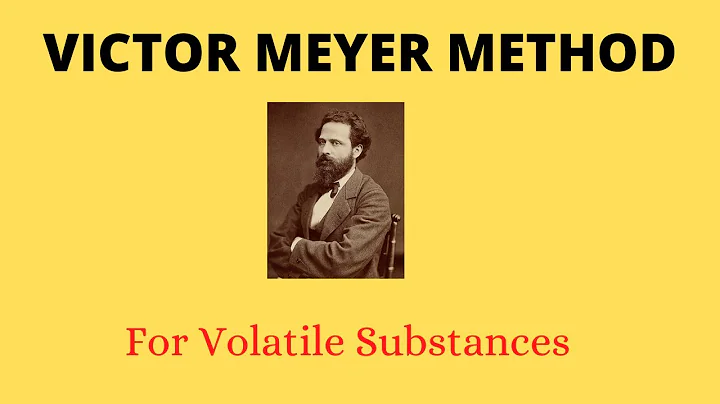 Victor Meyer Method (Experimental Method to determ...