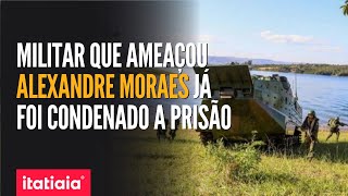 FUZILEIRO NAVAL PRESO POR AMEAÇA A MORAES JÁ FOI CONDENADO A PRISÃO POR ABANDONO DE POSTO NA MARINHA