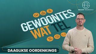 Daaglikse Oordenking - 2 Julie 2025