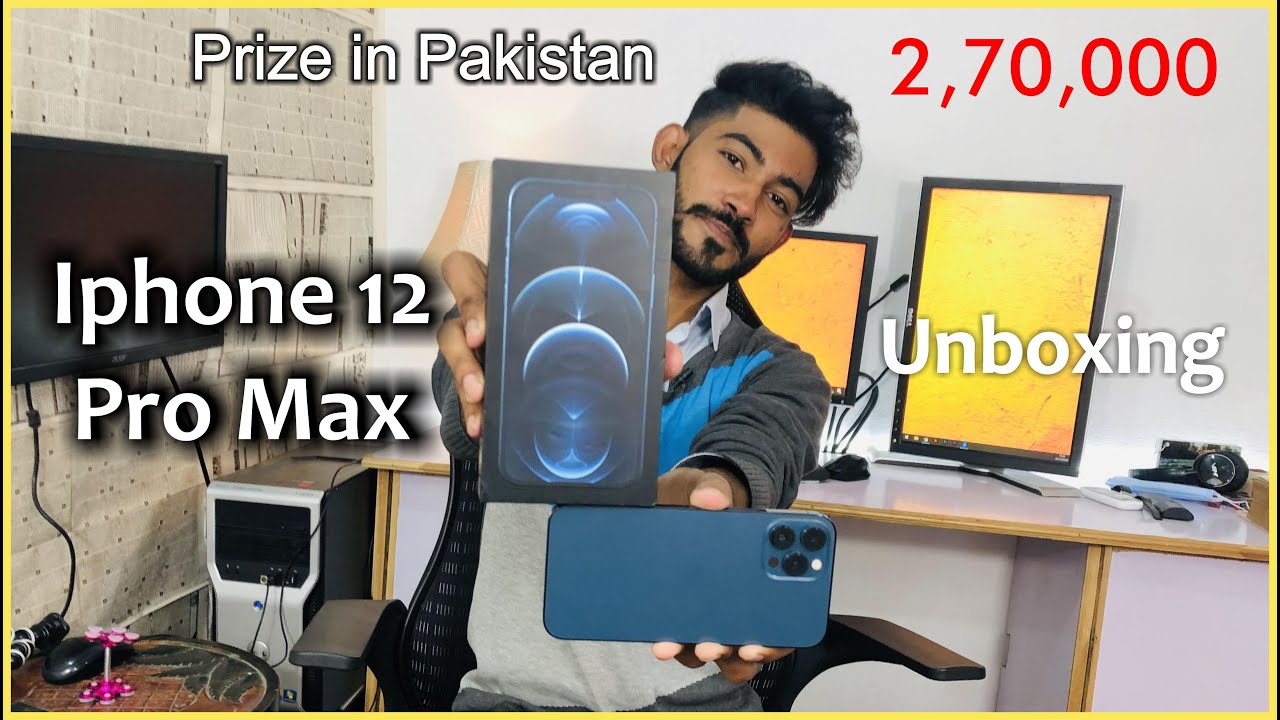 iPhone 12 Pro Max unboxing in Pakistan by John Christ AJk