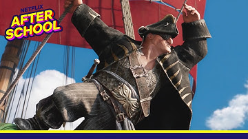 "Captain Crow" Sea Shanty Music Video | The Sea Beast | Netflix Family