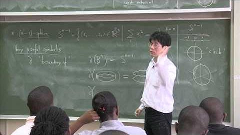 Topology & Geometry - LECTURE 02 Part 03/03 - by Dr Tadashi Tokieda