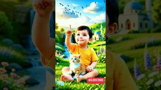 Cute Baby Adam Recites La Ilaha Illallah Muhammadur Rasulullah | #shorts #islam #zikir