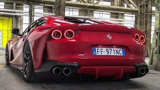 Ferrari 812 Superfast  - Start up \& Awesome REVS!