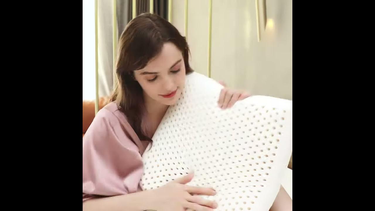 Lifease Natural Latex Pillow Classic Shaped High Density Pillow YouTube