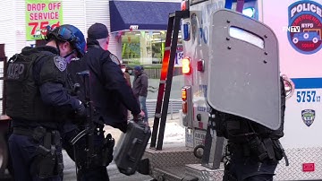 NYPD Robot Dog deployed for Reported Armed Home Invasion  in the Bronx