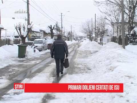 Primari doljeni certați de ISU