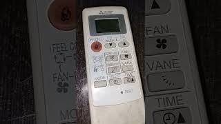 Mitsubishi AC remote