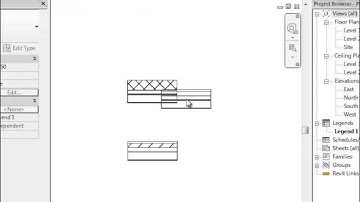 Revit Wall Tags and Wall Types Legend