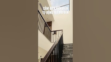 Cảm biến hiện diện tích hợp cảm biến ánh sáng, giúp việc chiếu sáng tự động được chính xác 100%