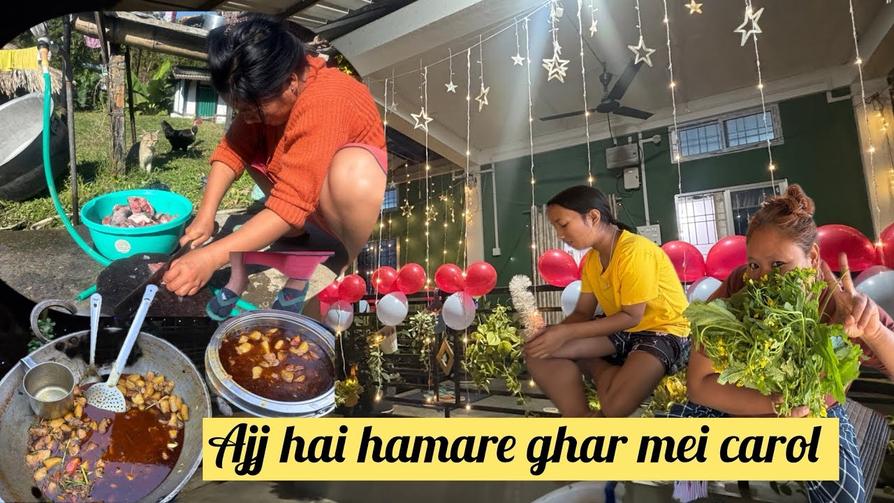 Vlog84||Carol singing at our home today||such a joyful time spent with our entire family||Ledum