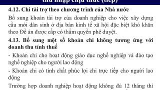 Giới thiệu điểm mới thông tư 96 về thuế tndn