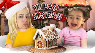 YILBAŞI HAZIRLIK ALIŞVERİŞİ !! 🍪🏠🎄| Kurabiye Evi Yaptık!  @GamzeKarta