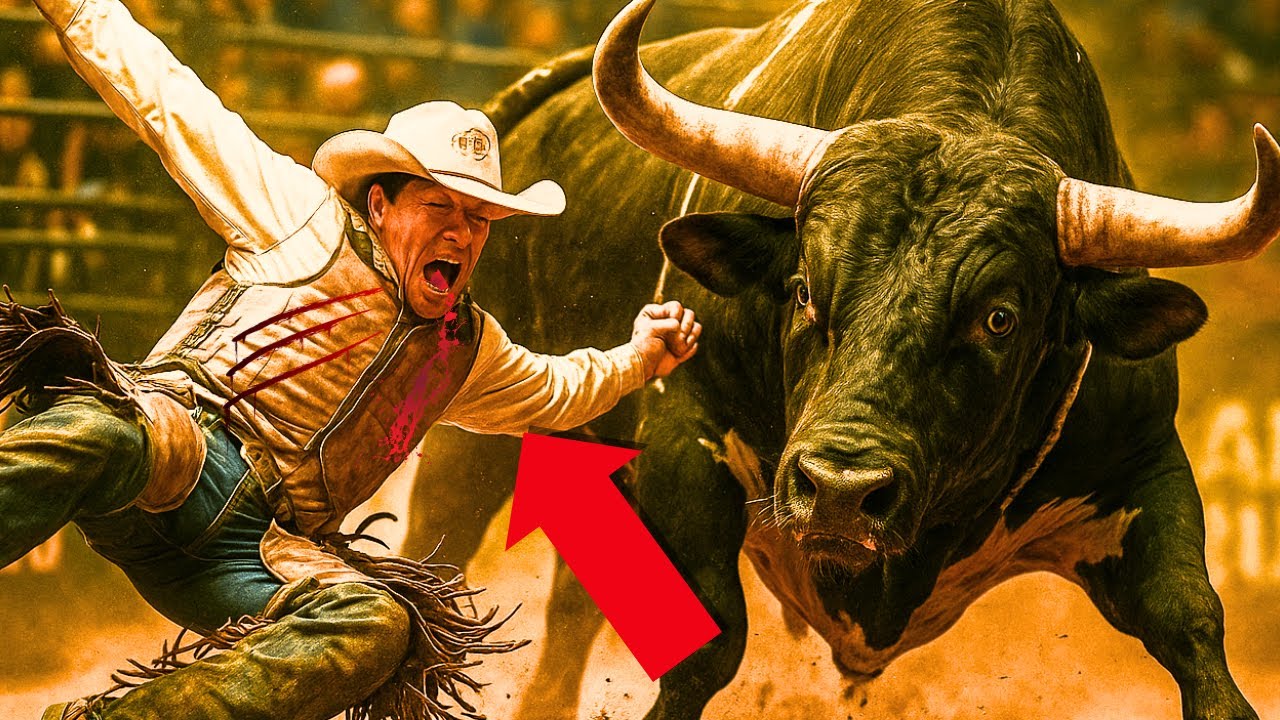 10 Most Brutal Bull Riding Wrecks Of All Time - YouTube