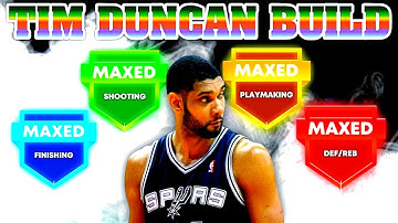 Tim Duncan Build 2k25!!! Best All Around Power Forward Build in NBA 2k25 Next Gen!!!