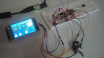 Nextion TFT Touch Panel + PIC18F1220 microcontroller