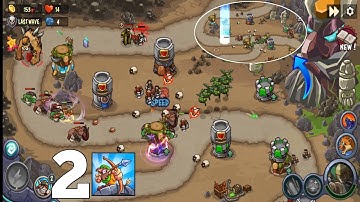 ✅Kings 👑 Of Defense: Merge TD - Android Gameplay Walkthrough Max Level Mobile Game PART 2 New Update