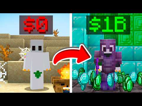 These CHALLENGES made me a MILLIONAIRE in Minecraft 🤑🤑