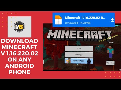 Download Minecraft PE 1.16.220.02 for Android