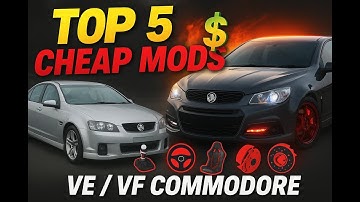 Top 5 Cheap Mods for Under $1000 – VE/VF Commodore (Budget Performance Upgrades!)