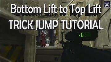Halo 3 MCC - (Blackout) Bottom Lift - Top Lift Trick Jump Tutorial - ClearlyMe “1 Minute Tutorials”