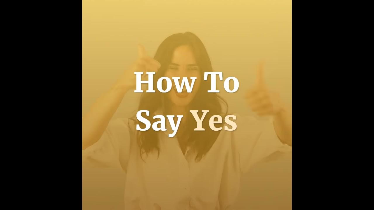 Ways To Say Yes No In Vietnamese - YouTube