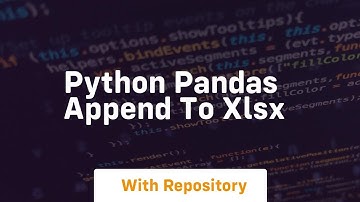 python pandas append to xlsx