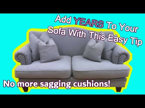 HOW TO REPAIR A SAGGING COUCH | TIPS TO REPADDING YOUR SOFA AT HOME | FaceLiftInteriors