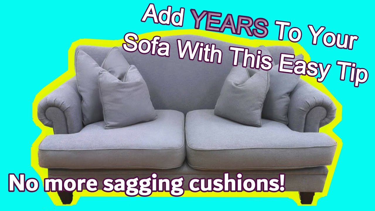 HOW TO REPAIR A SAGGING COUCH  TIPS TO REPADDING YOUR SOFA AT HOME   FaceLiftInteriors