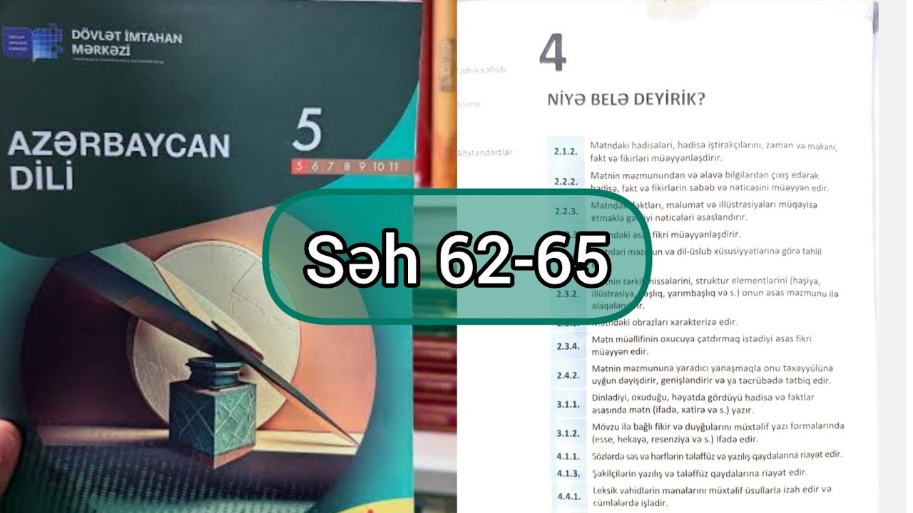 5-ci sinif Azərbaycan dili DİM səh 62,63,64,65. 