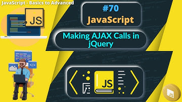 #70 Making AJAX Calls in jQuery   #fullstack #jquery