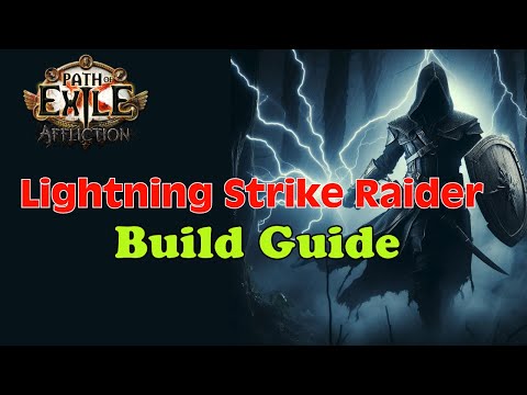 Vaal Lightning Strike Raider Build Guide Path of Exile Affliction 3.23 (POE)