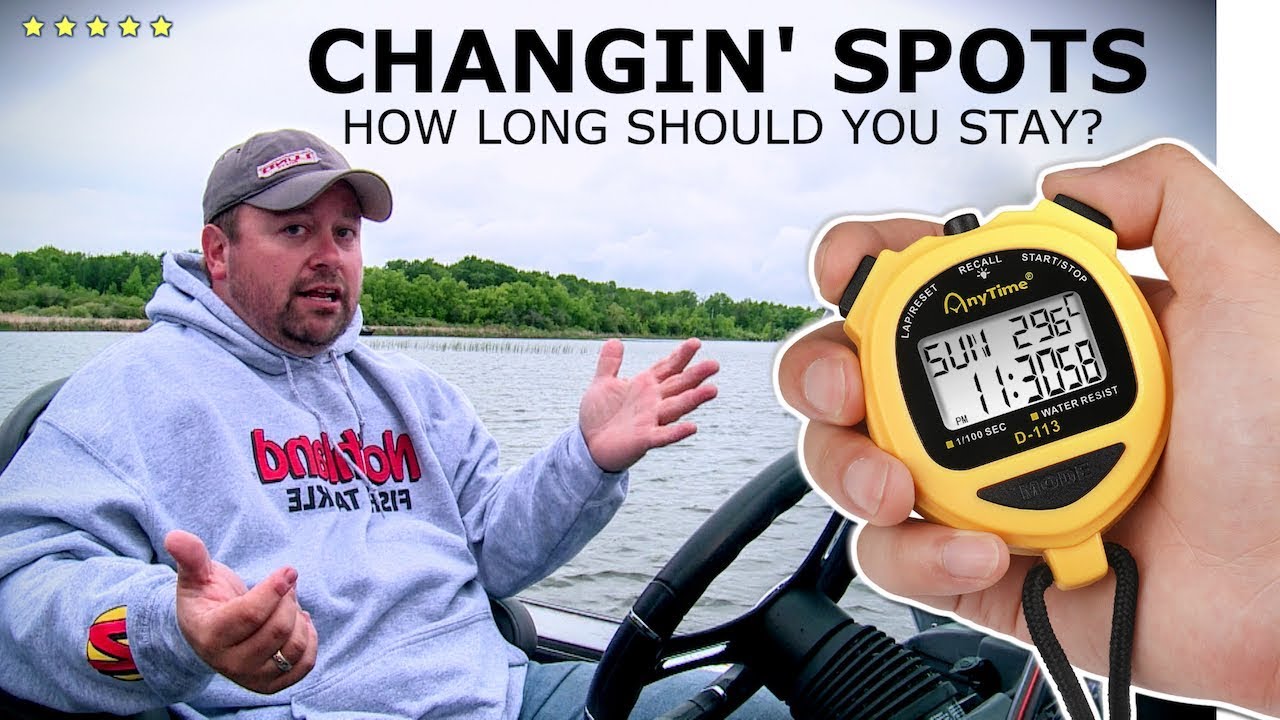 How long should you fish a spot?? (Before moving...) How long should you fish a spot?? (Before moving...)