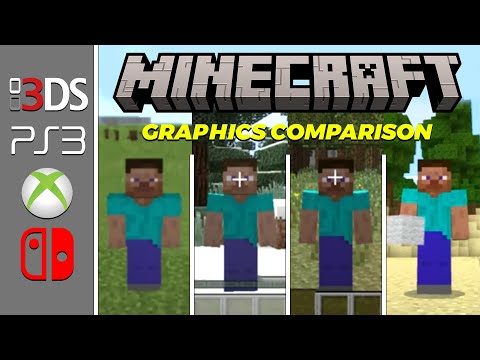 Minecraft (2011) 3DS vs PS3 vs XBOX360 vs Switch ( Which one is better! )