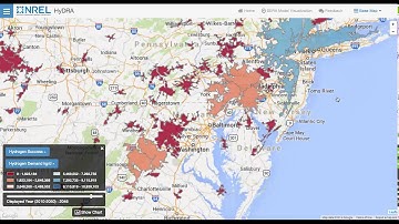 Multivariate Spatial Data Visualization: Scenario Modeling Results