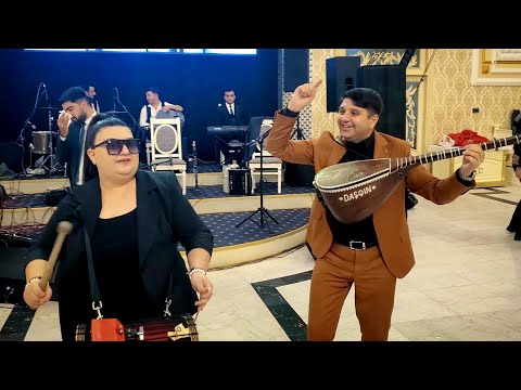 PAPURİ SAZ & DAVUL Dasqin Genceli Ayla Berno Duet DAŞQIN GƏNCƏLİ