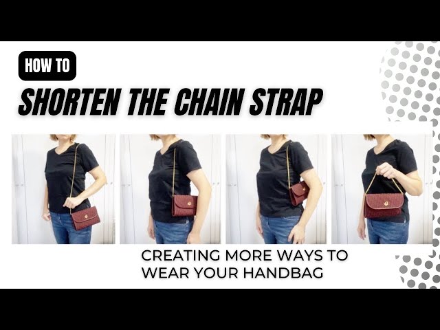 HOW TO EXTEND NON-DETACHABLE BAG STRAPS-DON'T CUT THEM “SUBSCRIBER